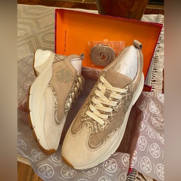 Tory Burch Shoes - Tory Burch Good Luck Trainer Women’s Sneakers